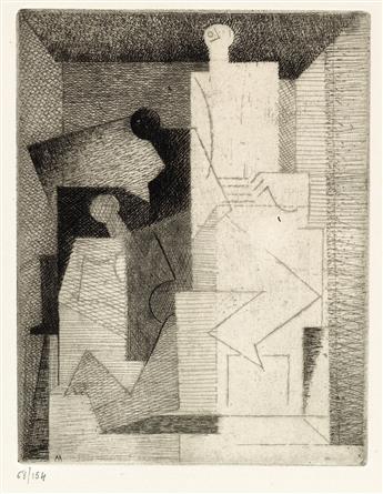 LOUIS MARCOUSSIS 10 Eaux-Fortes pour Aurelia.